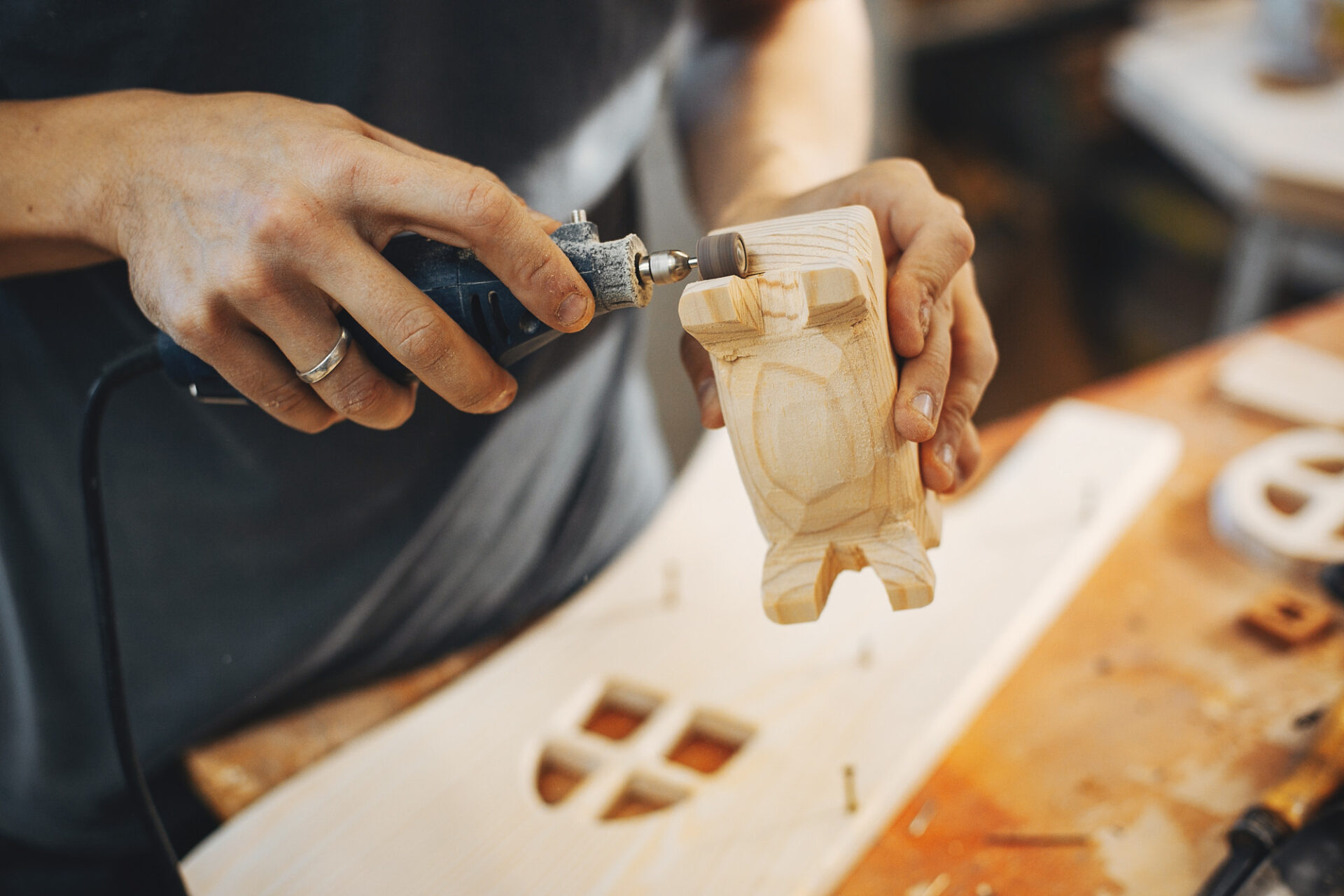 Atelier de fabrication de jeux et jouets